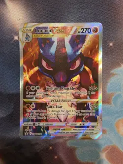 Lucario VSTAR SWSH291 SWSH: Sword & Shield Promo Cards Holo - Image 1