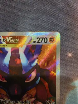 Lucario VSTAR SWSH291 SWSH: Sword & Shield Promo Cards Holo - Image 3