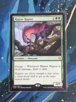 MTG Ripjaw Raptor - NM - Ixalan - Image 1