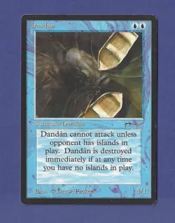 1993 Magic the Gathering - Dandan - Arabian Nights MTG - Image 1