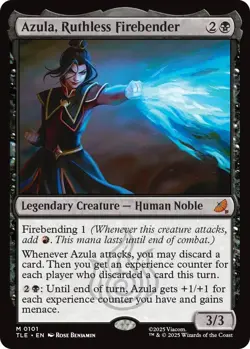 Azula, Ruthless Firebender 101 Mythic MTG TLE NM - Image 1