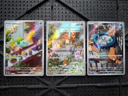 Bulbasaur Charmander Squirtle PROMO 101 102 103/SV-P Pokemon Card TCG [Thai] - Image 1