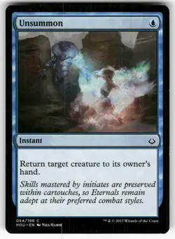 Unsummon 54 Common Hour of Devastation Magic: The Gathering NM - Image 1