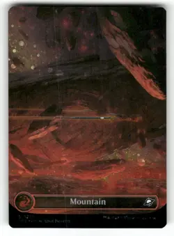 Mountain (0370) (Borderless) (Galaxy Foil) 370 Edge of Eternities - Image 1
