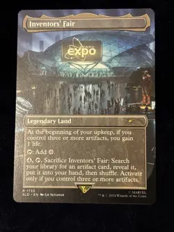 MTG Marvel Secret Lair Inventor's Fair NM Non Foil Unplayed SLD Iron Man #1735 - Image 1