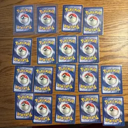 NM/LP (BASE-2) Pokemon 18 Cards-Holo-Non Holo rare, uncommon, Common WOTC - Image 2