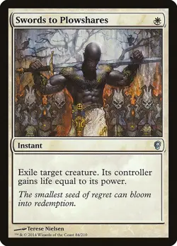 ~1x Swords to Plowshares x1 ~NM~ CNS Magic the Gathering MtG~ - Image 1