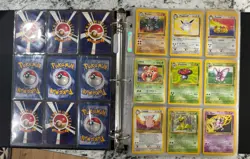 324 Vintage Pokemon Card Lot Uncommon/Common Binder.conditions vary. - Image 2