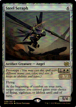 Steel Seraph The Brothers' War NM Foil - Image 1