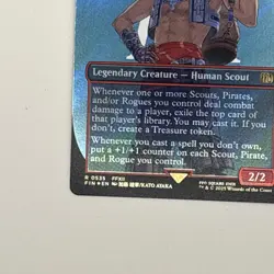 MTG FOIL Vaan, Street Thief Borderless - FINAL FANTASY 0390 R FIN - Image 4