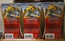 Lot Of 3 magic the gathering ikoria lair of behemoths theme booster MTG - Image 2