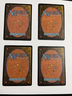 4X Lightning Bolt Beta Play Set MTG Magic The Gathering - Image 2