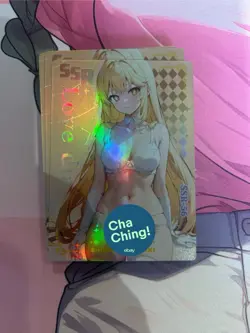 WAIFU Love Diary SSR 56 Shokuhou Misaki Rare card. Goddess Story Sexy Anime Girl - Image 1