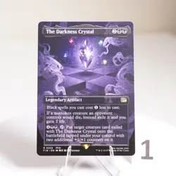 The Darkness Crystal Borderless 335 Regular MTG Final Fantasy FIN NM - Image 2