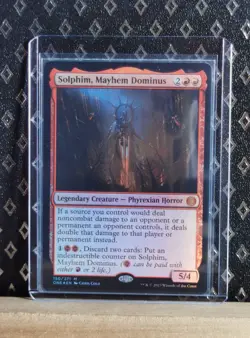 Solphim, Mayhem Dominus (ONE) 150 *FOIL* NM MTG - Image 1