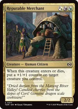 4 x Reputable Merchant (0217) - Tarkir: Dragonstorm - Common - Image 1