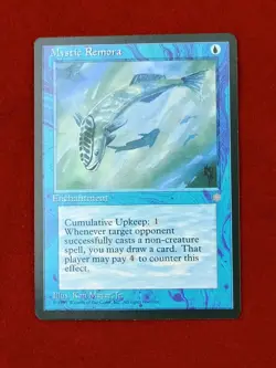 Mystic Remora - Ice Age - MTG - Magic the Gathering LIGHTLY PLAYED - Image 1