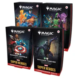 MTG Magic The Gathering Marvel Super Commander Decks Set of 4 - Factory Sealed - Image 1