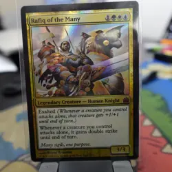 Rafiq of the Many From the Vault: Legends Foil # 10 - Image 1