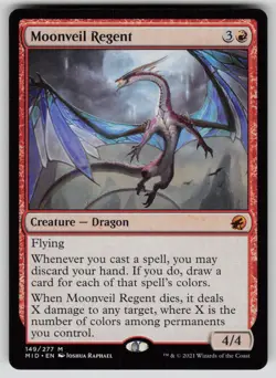 Moonveil Regent Normal M Innistrad: Midnight Hunt 149 NM - Image 1