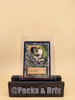 Squirrel Token Promotional MP Odyssey Magic the Gathering 1/1 - Image 1