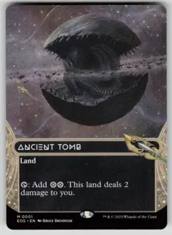 Ancient Tomb (0001) (Borderless) Edge of Eternities: Stellar Sights 1 MTG NM - Image 1