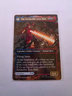 Tony Stark Borderless 0350 MTG MSH Nm/M - Image 2
