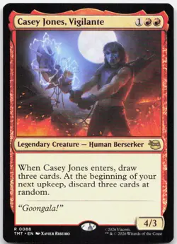 MTG Casey Jones, Vigilante Teenage Mutant Ninja Turtles NM 0088 - Image 1