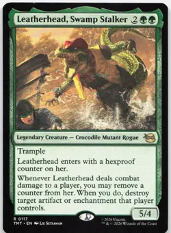 MTG Leatherhead, Swamp Stalker Teenage Mutant Ninja Turtles NM 0117 - Image 1