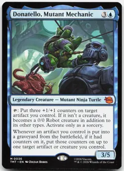 MTG Donatello, Mutant Mechanic Teenage Mutant Ninja Turtles NM 0036 - Image 1