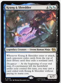 MTG Krang & Shredder Teenage Mutant Ninja Turtles NM 0153 - Image 1