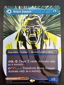 Bruce Banner (Borderless) (0390) Marvel Super Heroes Foil - Image 1