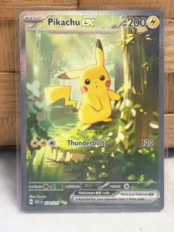 Pikachu ex - Pokemon Holo Special Illustration Rare Ascended Heroes 276/217 NM - Image 1
