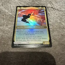 Gwen Stacy 78 MTG Marvel's Spider-Man Foil NM - Image 2