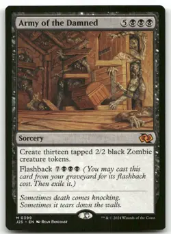 Army of the Damned #399 MTG Foundations Jumpstart M/NM X1 - Image 1