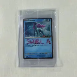 🔥 Pokemon TCG 🔥 Suicune 026/094 PFL EN - EB GAMES Stamp Promo Sealed 2x Swirl - Image 1