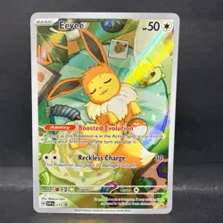 2025 POKEMON SCARLET & VIOLET EEVEE SVP 173 (PROMO) ILLUSTRATION RARE - Image 1