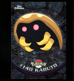 2000 topps Chrome Pokemon TV Animation Series 2 #140 Kabuto - Image 1