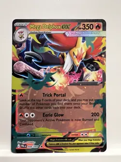 Mega Delphox EX - 008/084 - Pitch Black - Pokemon TCG - Image 1