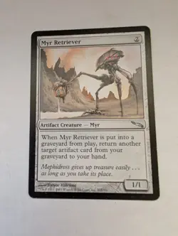 Mirrodin Magic: The Gathering Myr Retriever MTG - Image 1
