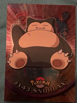 2000 Topps Pokemon Series 3 Snorlax #143 - Image 2