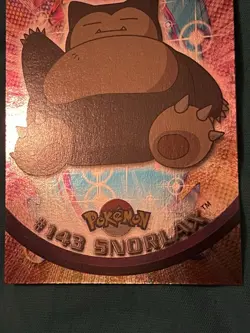2000 Topps Pokemon Series 3 Snorlax #143 - Image 3