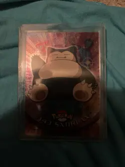 2000 Topps Pokemon Series 3 Snorlax #143 - Image 4