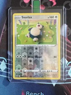 Pokemon TCG - Snorlax Reverse Holo SWSH: Crown Zenith 109/159 NM - Image 1