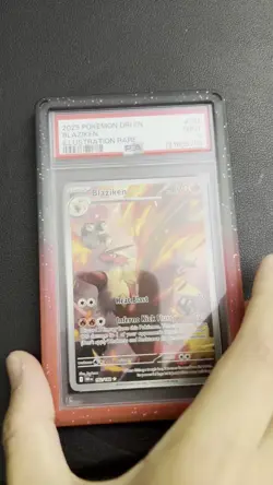 Pokemon TCG Blaziken 192/182 Destined Rivals Illustration Rare Holo PSA 9 - Image 2