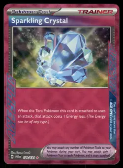 Sparkling Crystal 129/131 Holo Prismatic Evolutions Pokemon Holo NM - Image 1