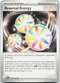 Reversal Energy 192/193 Uncommon Paldea Evolved Pokemon Near Mint - Image 1