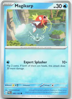 Magikarp 042/193 Common Paldea Evolved Pokemon Near Mint - Image 1