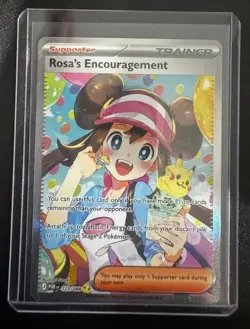 Pokemon Rosa's Encouragement 123/088 Perfect Order SIR NM - Image 1