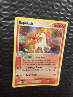 The Pokemon Company Rapidash 13/112 FireRed & LeafGreen Holo Rare Eng 80 HP - Image 2